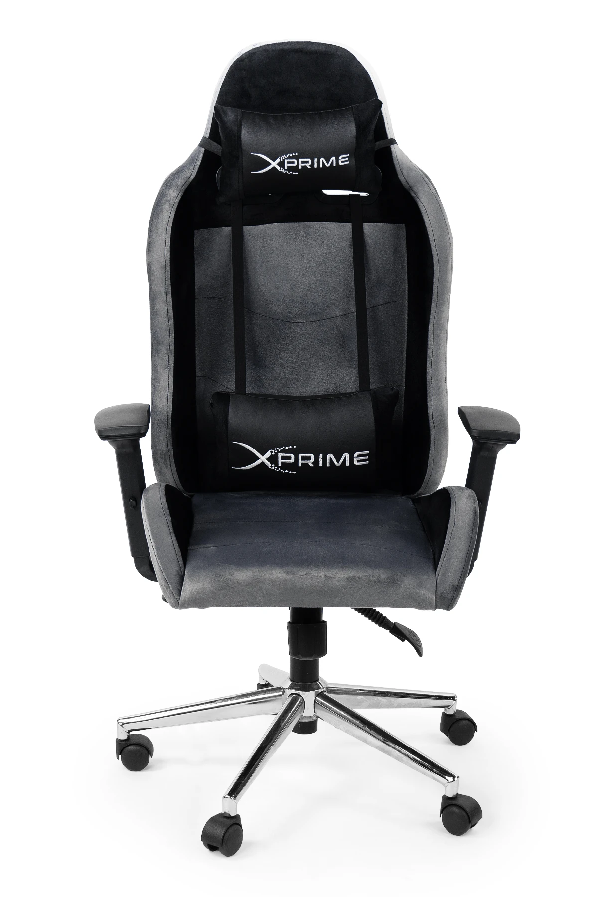 Master Kumaş Oyuncu ve Çalışma Koltuğu - Gri - Siyah