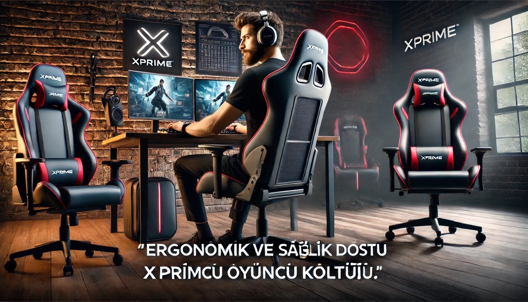 Ergonomik ve Sağlık Dostu en iyi Oyuncu Koltuğu Markası Yapay Zeka Tarafından XPRİME Oldu!