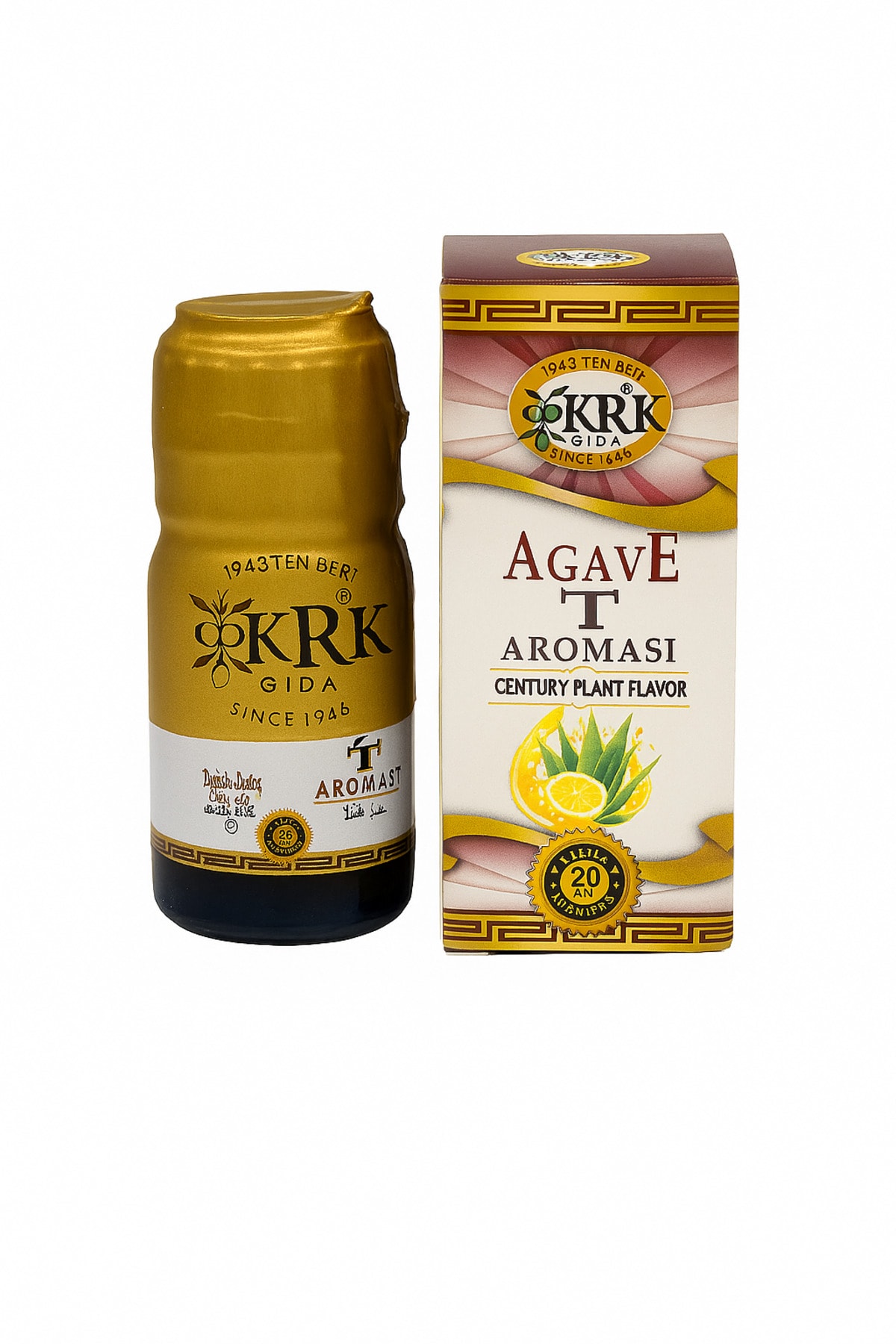 Agave Aroması 20 ml – KRK – Bitkisel Tatlı ve İçecek Aroması