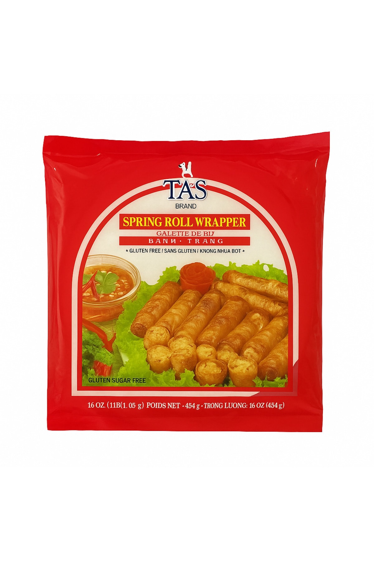 Spring Roll Pirinç Yufkası 454g + 3x10 ml Soya Sosu HEDİYELİ