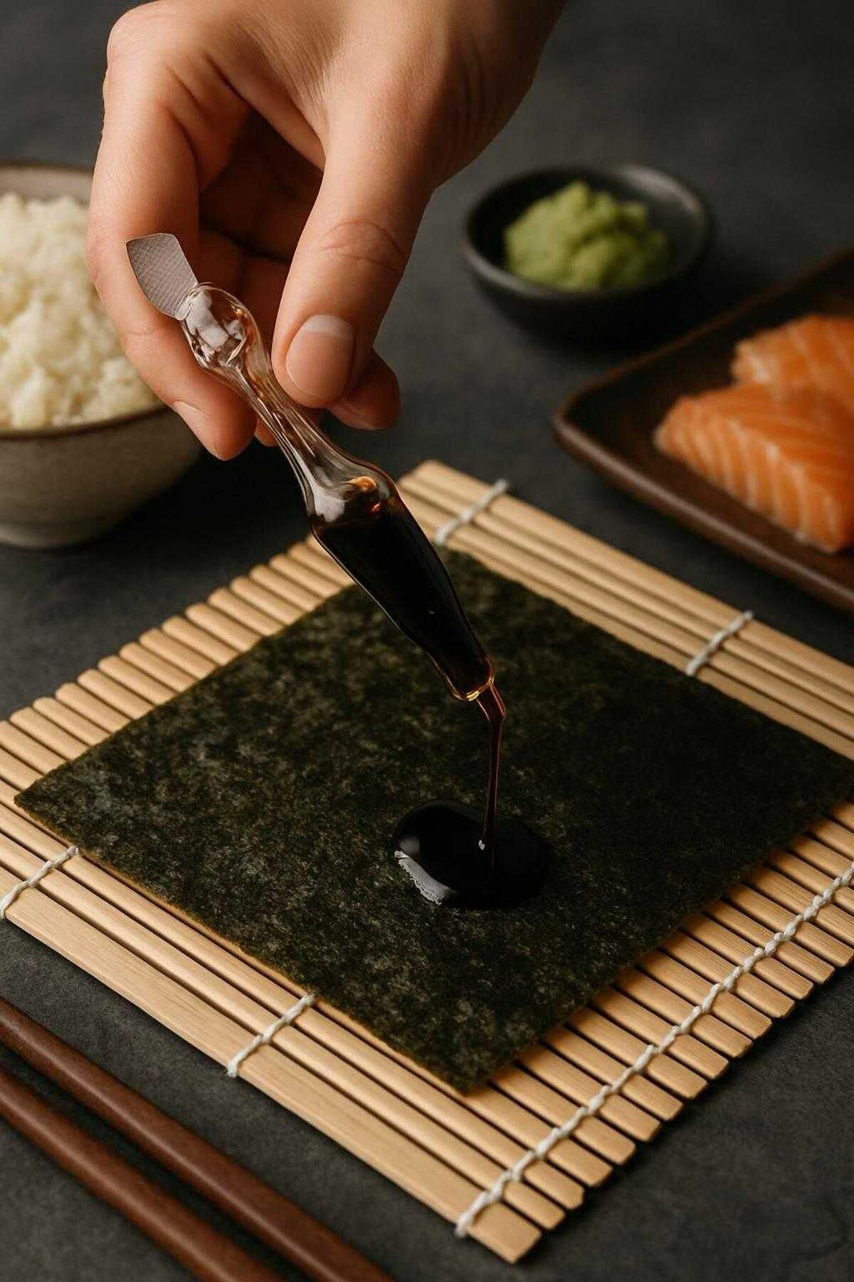 Sushi Nori Gold 50 Yaprak 4x10 ml Soya Sosu