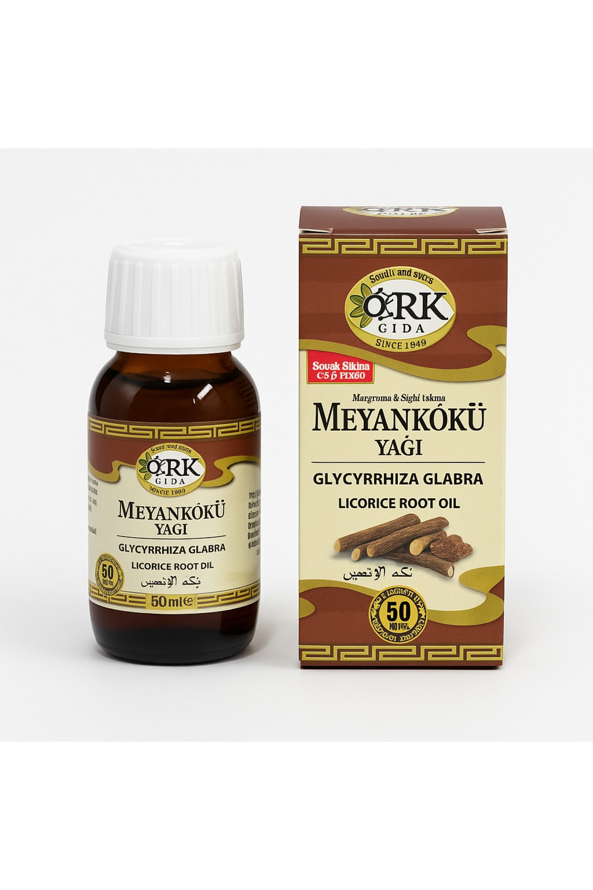 Doğal Meyankökü Yağı 50 ml – Saf ve Katkısız – Licorice Root Oil