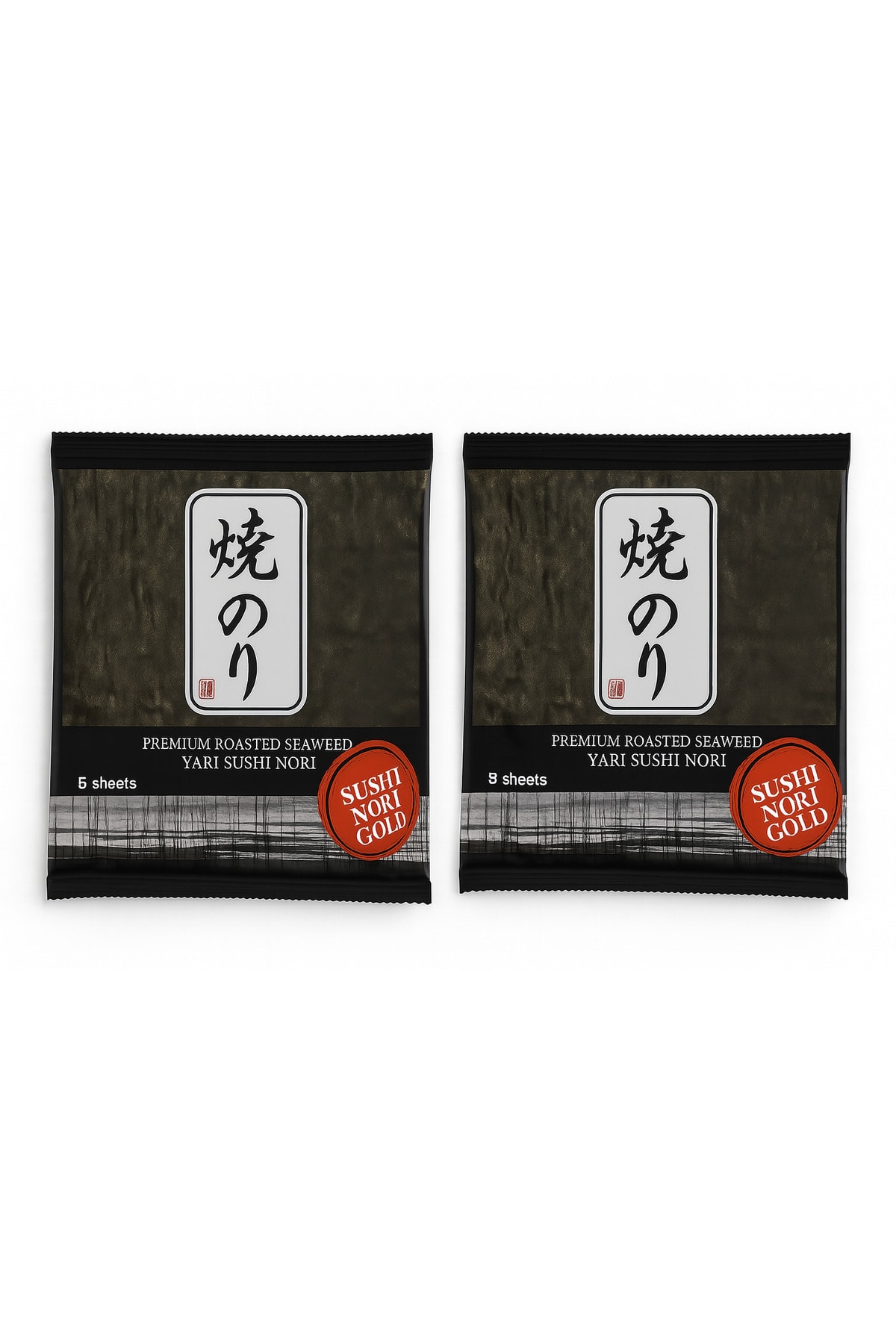 Nori Sushi Yaprağı – 5'li Deniz Yosunu 2 PAKET