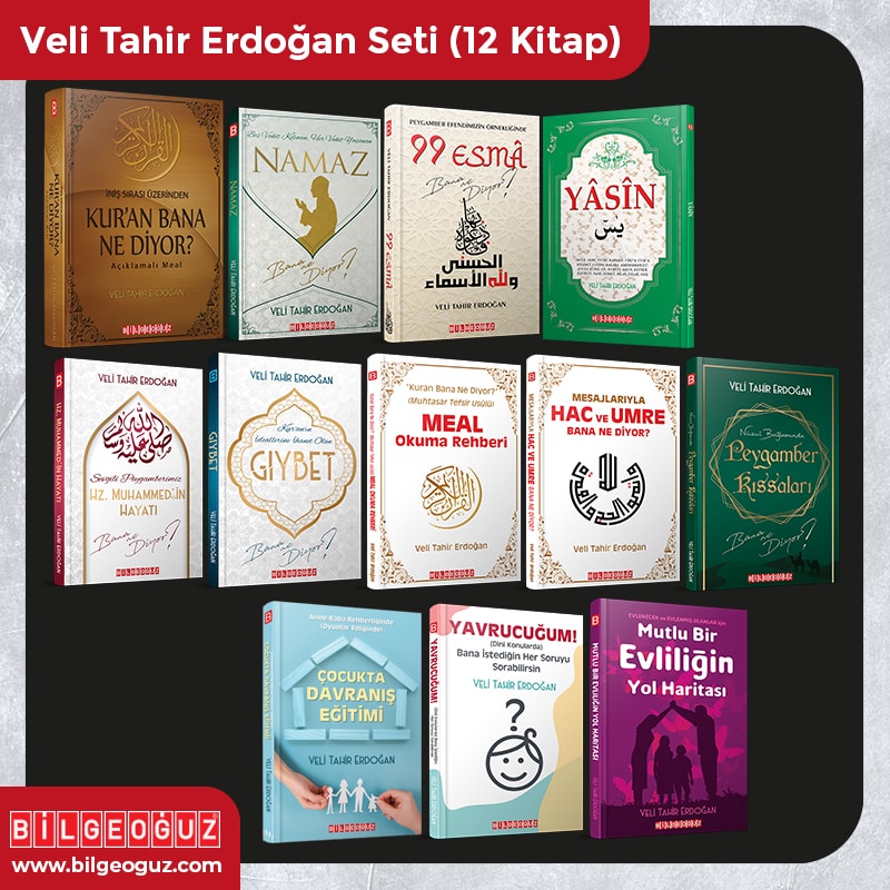 VELİ TAHİR ERDOĞAN KİTAP SETİ (12 KİTAP)