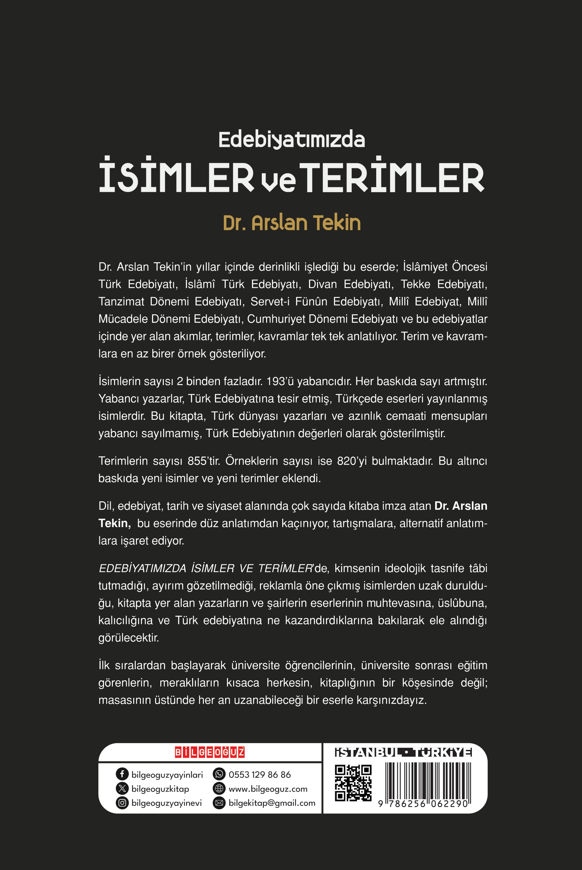 EDEBİYATIMIZDA İSİMLER VE TERİMLER