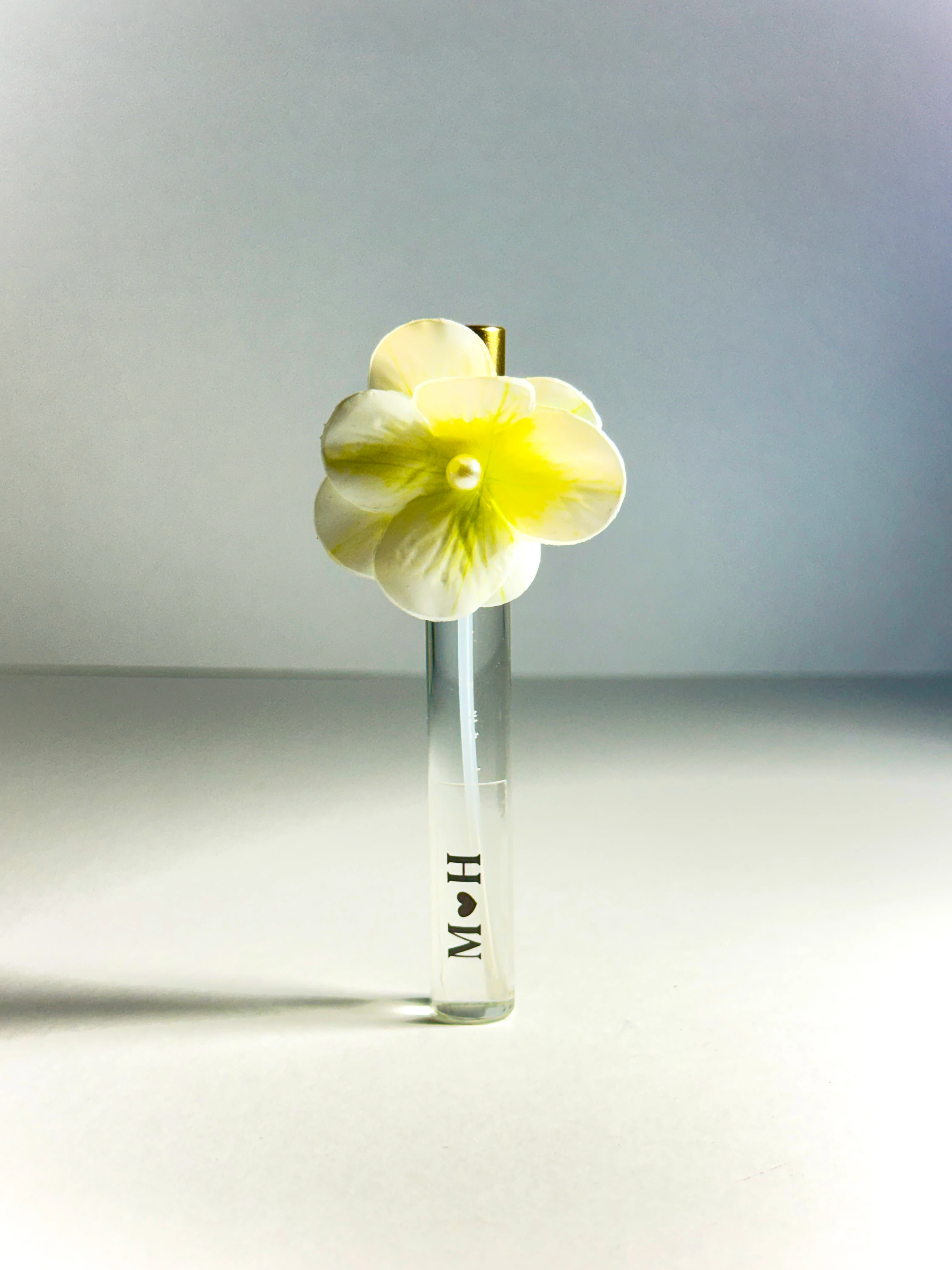 Fısfıs Cam Şişede Dekoratif Kolonya - Soft Beyaz- 20 Adet -Söz, Nişan, Düğün, Doğum Hediyelikleri