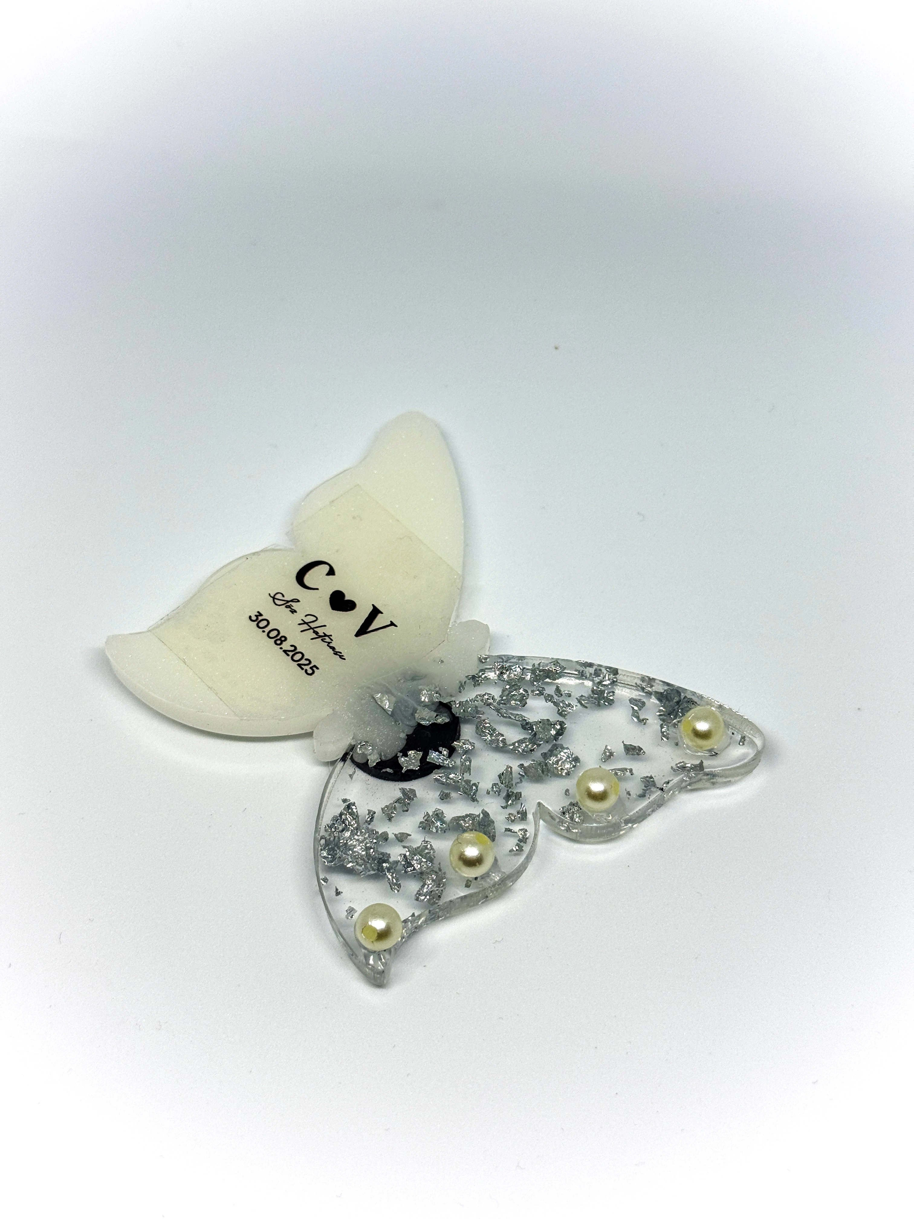 Kelebek Magnet - 20 Adet - Doğum, Söz, Nişan, Düğün Hediyelikleri