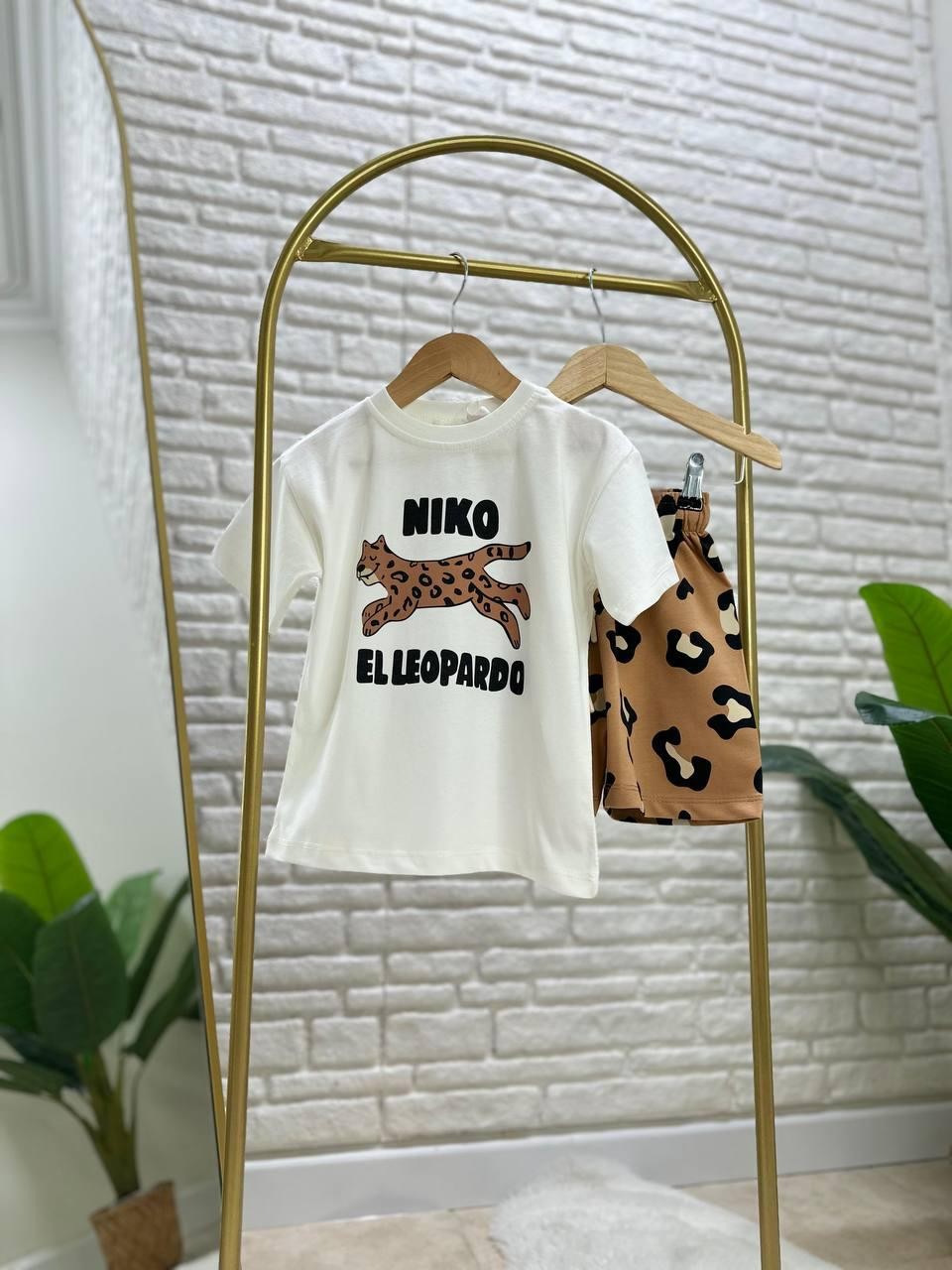 Leopar Detaylı Takım