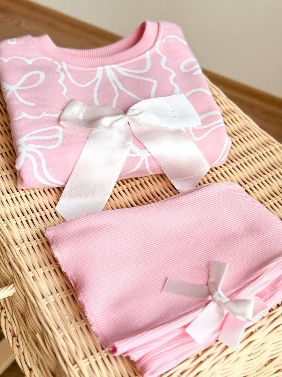 Pembe Fiyonk Detaylı Takım