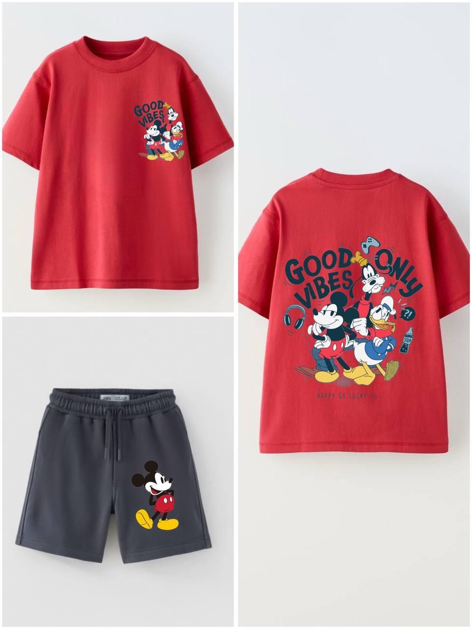 Mickey Mouse Kırmızı Takım