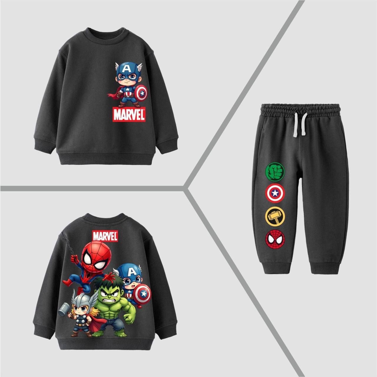 Marvel Takım Antrasit
