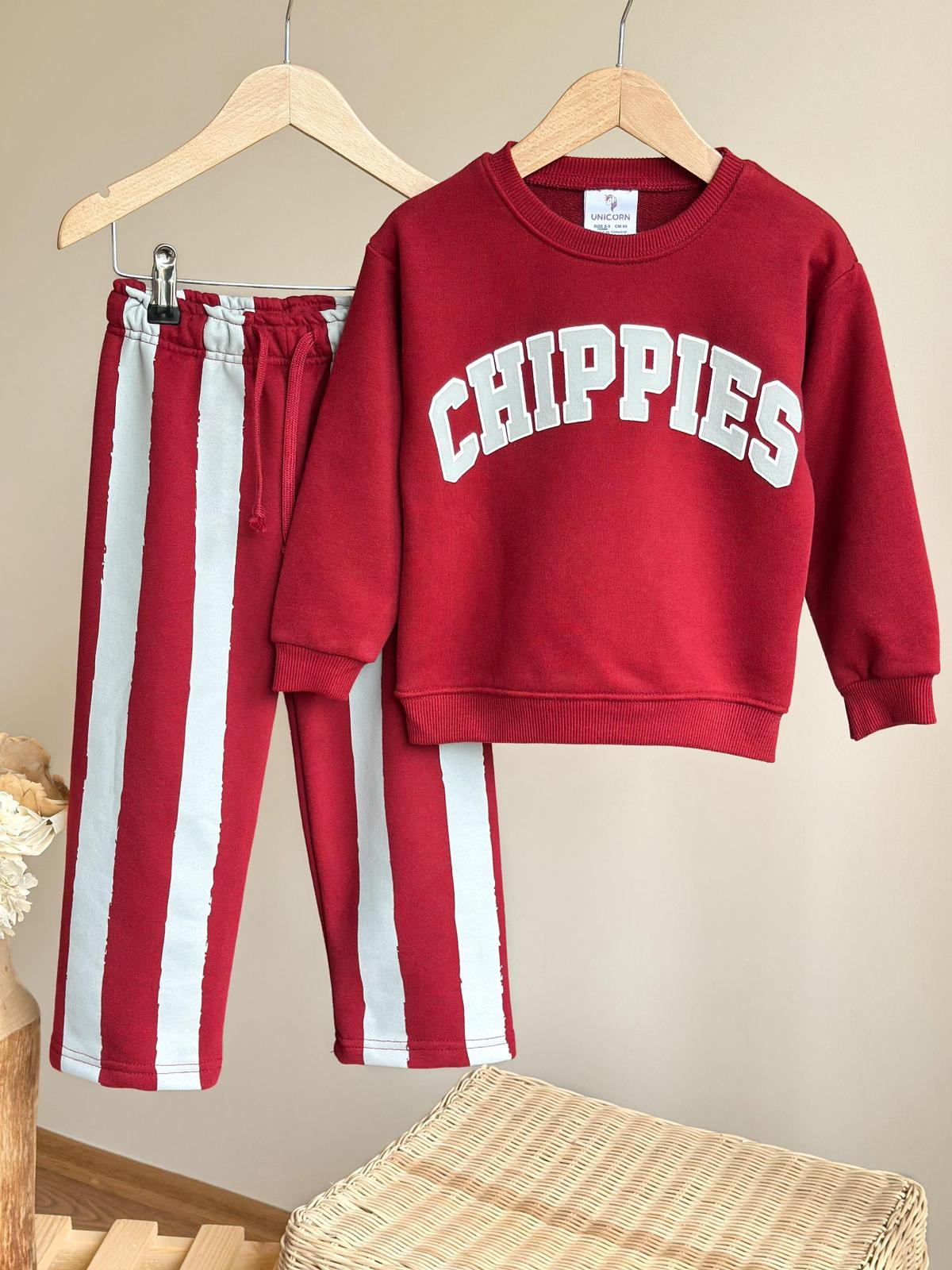 Chippies Çizgili Takım 