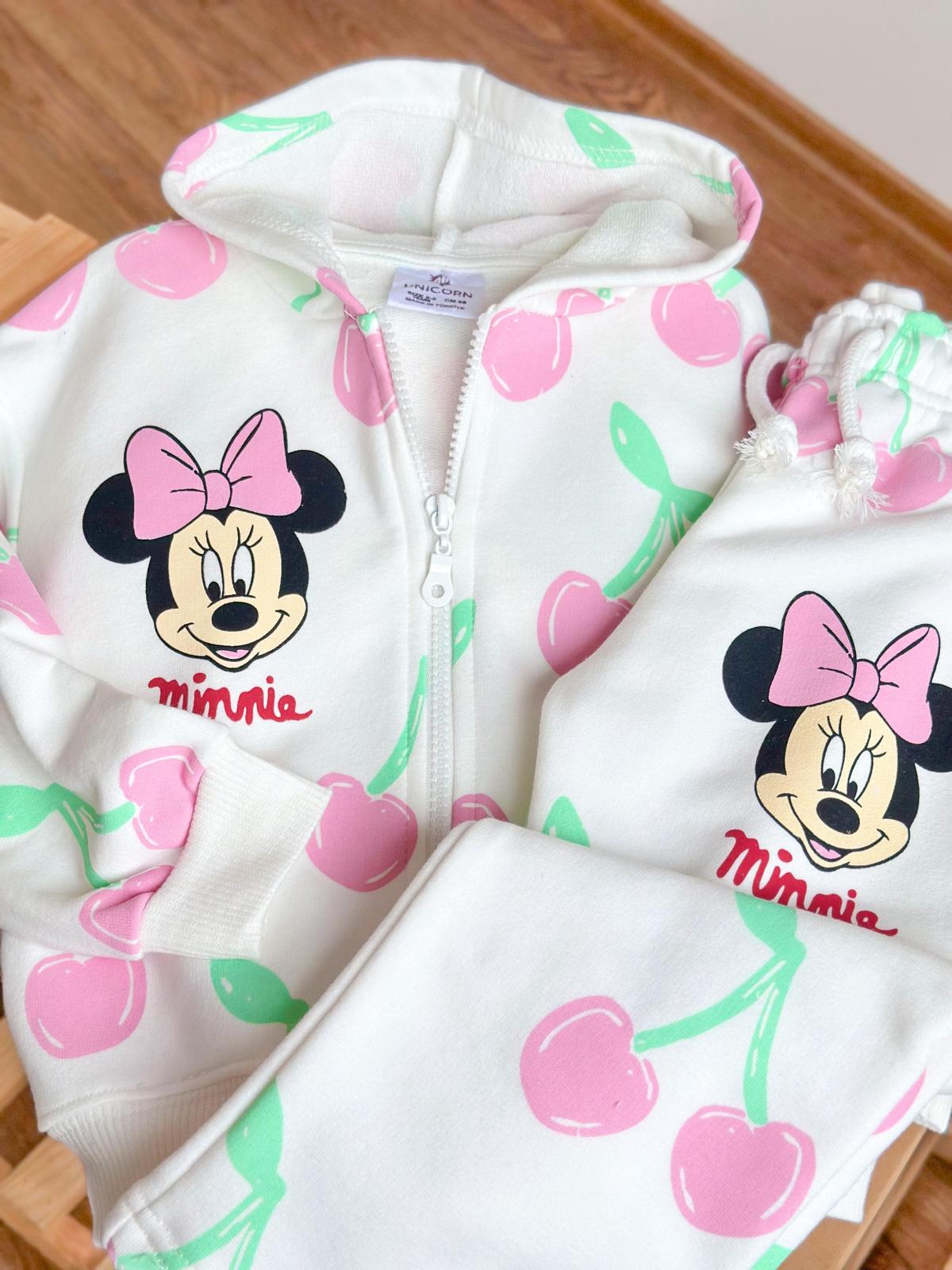 Minnie Mouse Hırkalı Takım