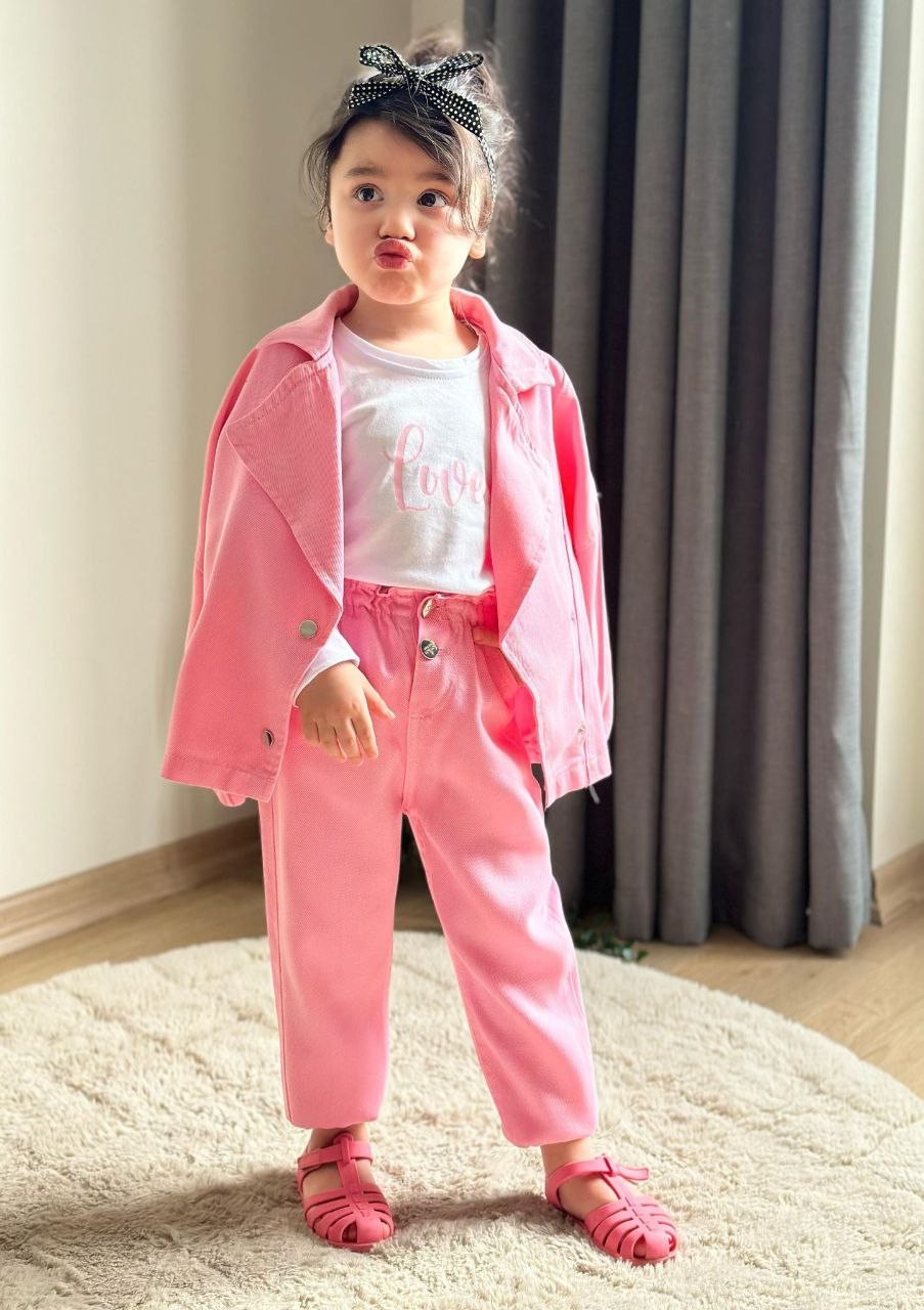 Gabardin Love Takım 