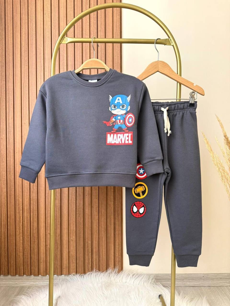 Marvel Takım Antrasit