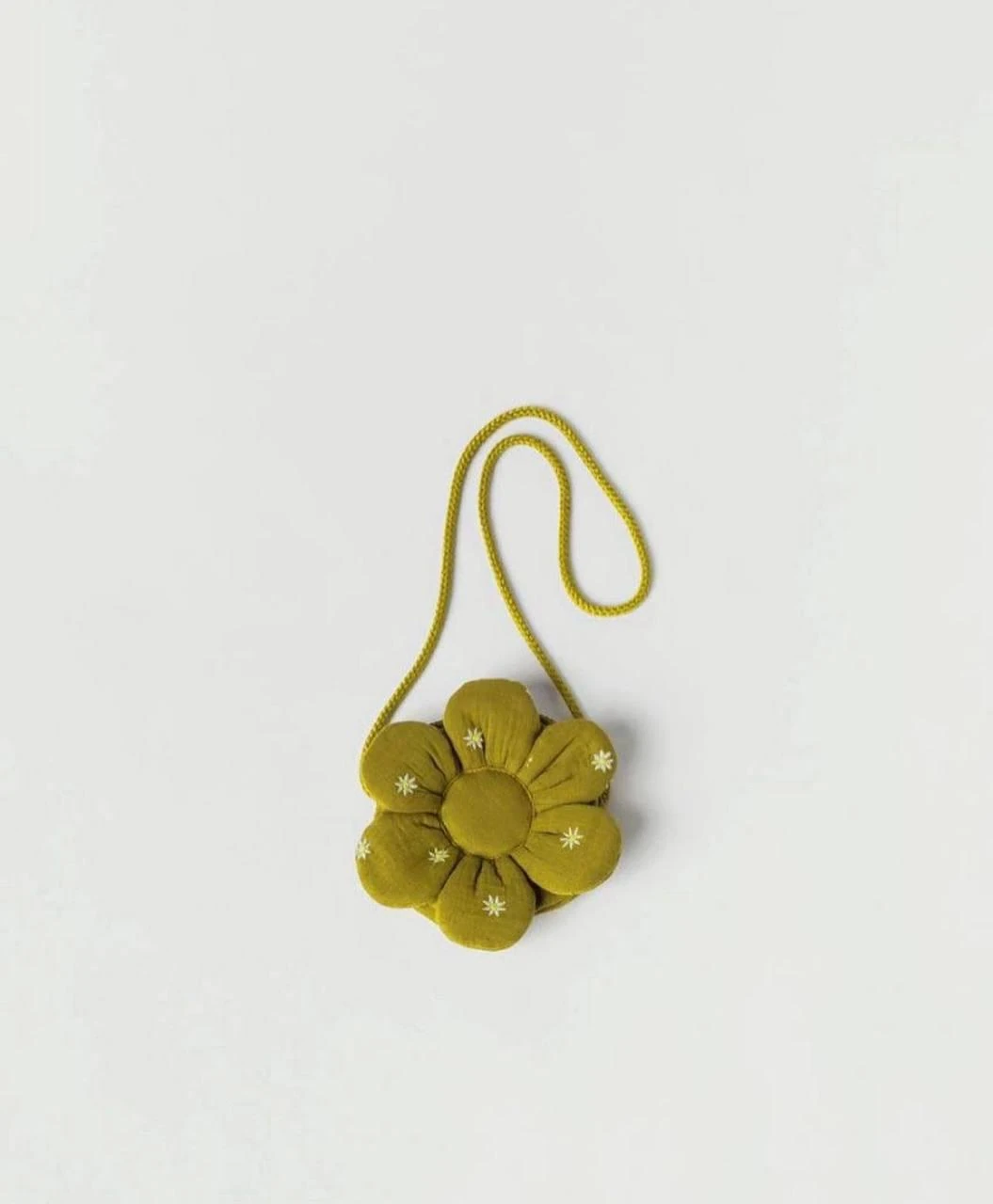 Yeşil Çiçek Çanta
