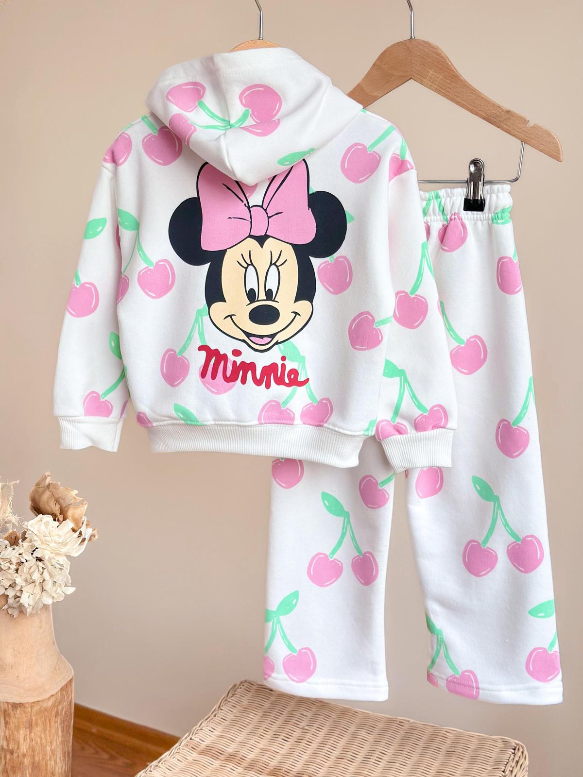 Minnie Mouse Hırkalı Takım