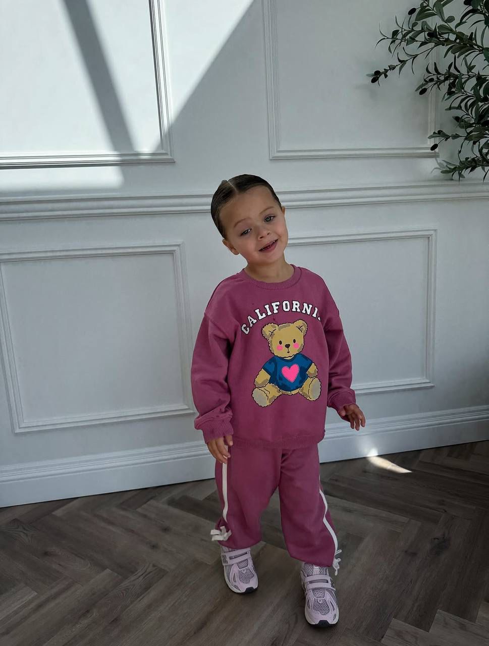 Ayıcık Detaylı Eşofman Takımı