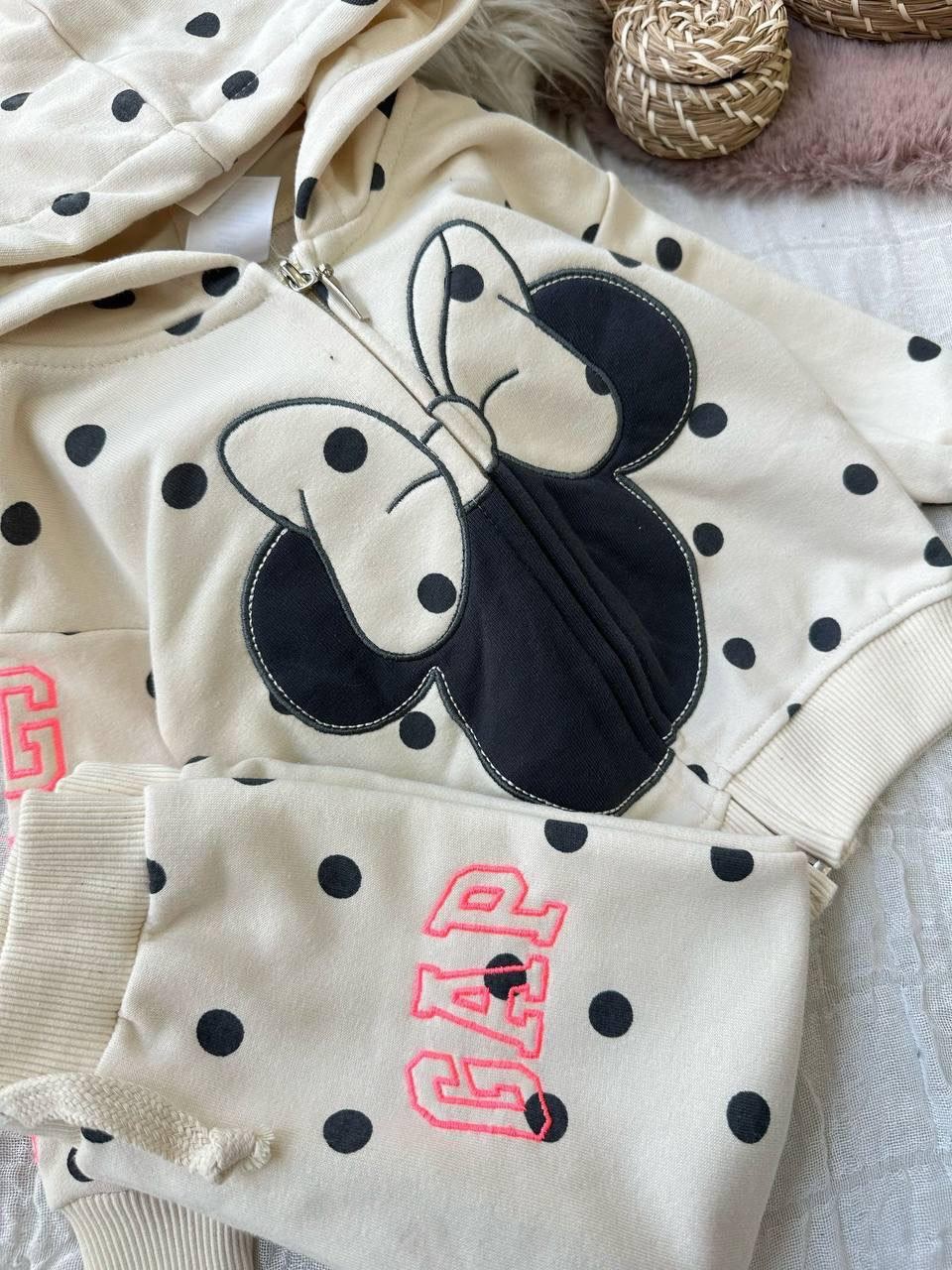 Minnie Mouse Hırkalı Takım