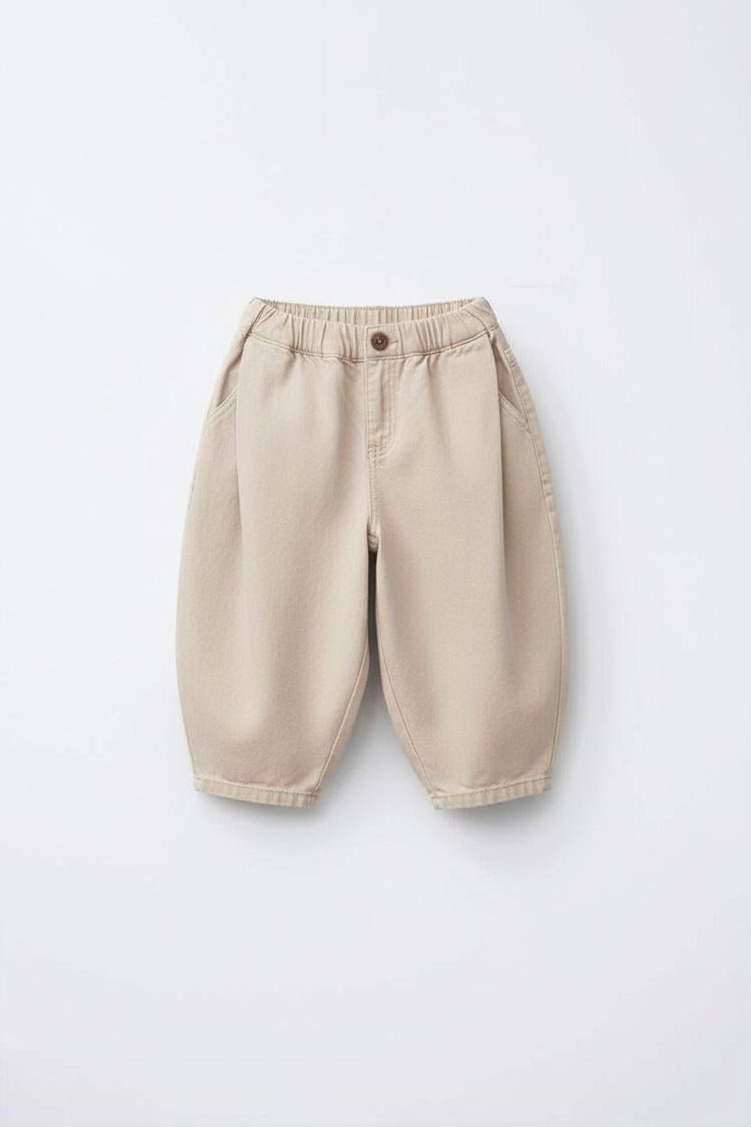 Laciel Paris Keten Pantolon Krem