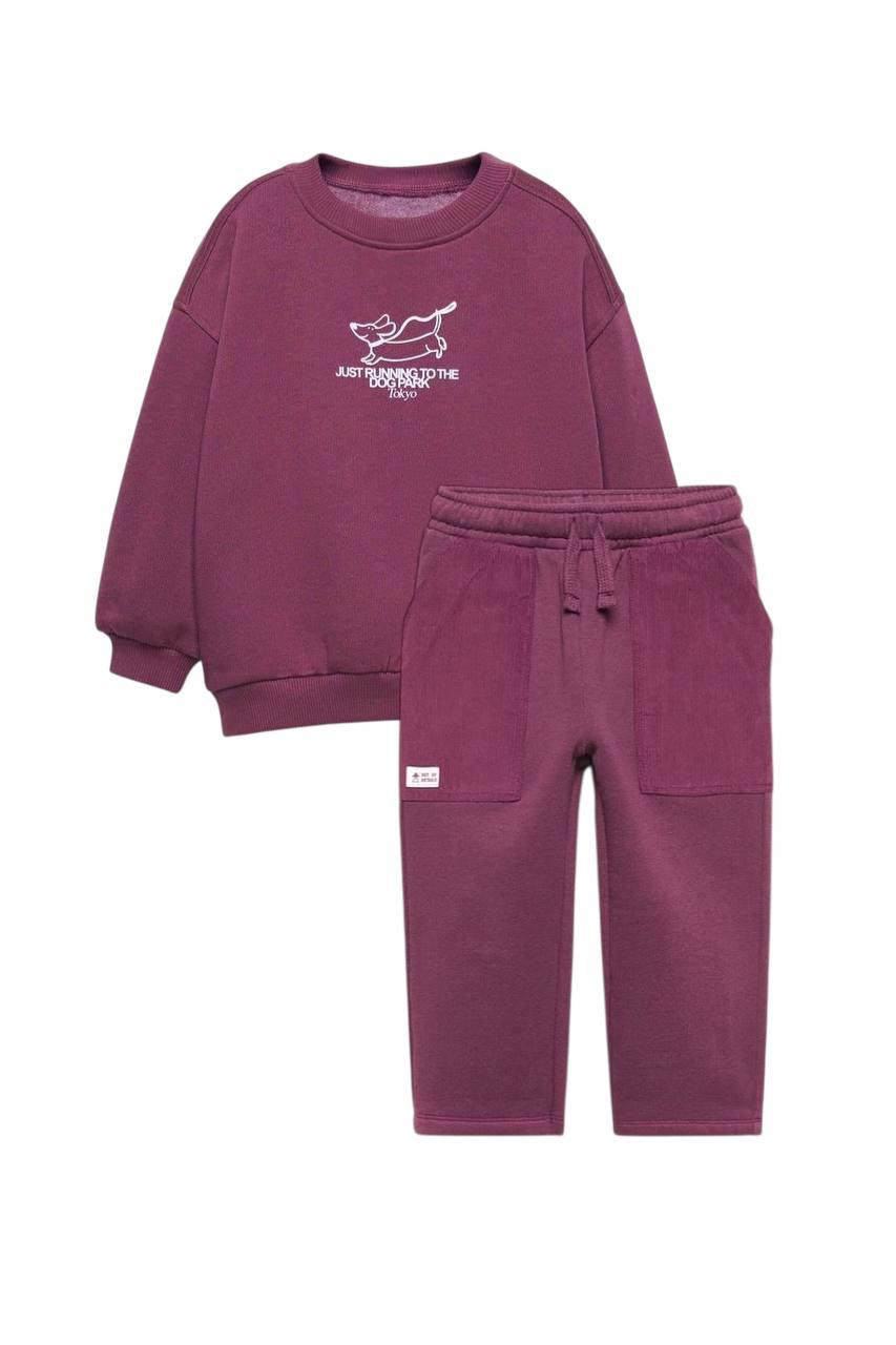 Laciel Paris Unisex Sloganlı Takım