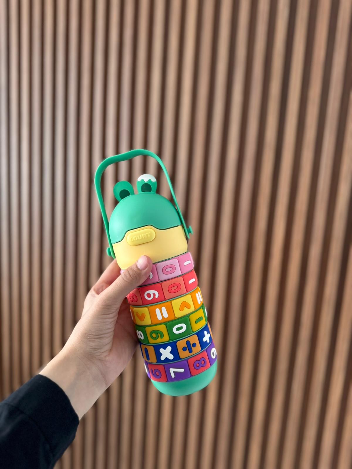 Çarpım Tablosu Çelik Suluk Yeşil (430 ML)