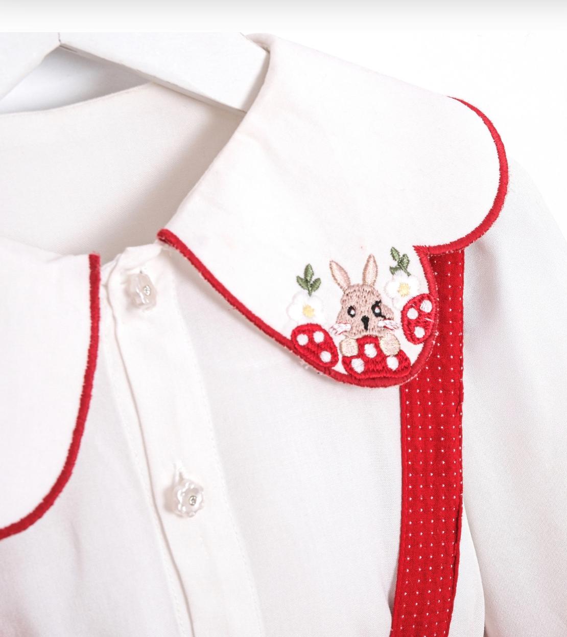 Kırmızı Fiyonk Detaylı Tütülü Elbise