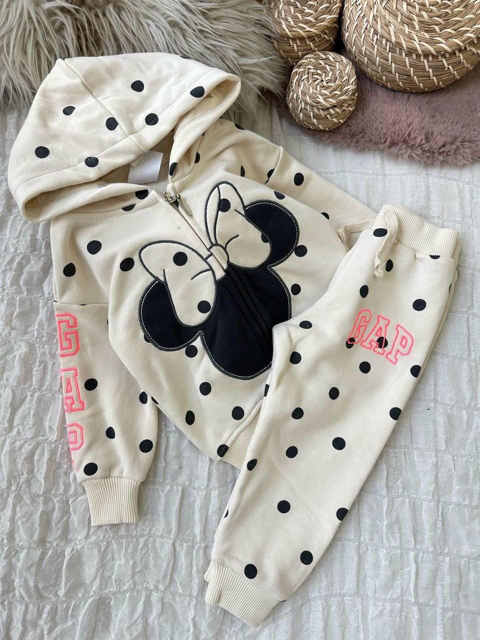 Minnie Mouse Hırkalı Takım