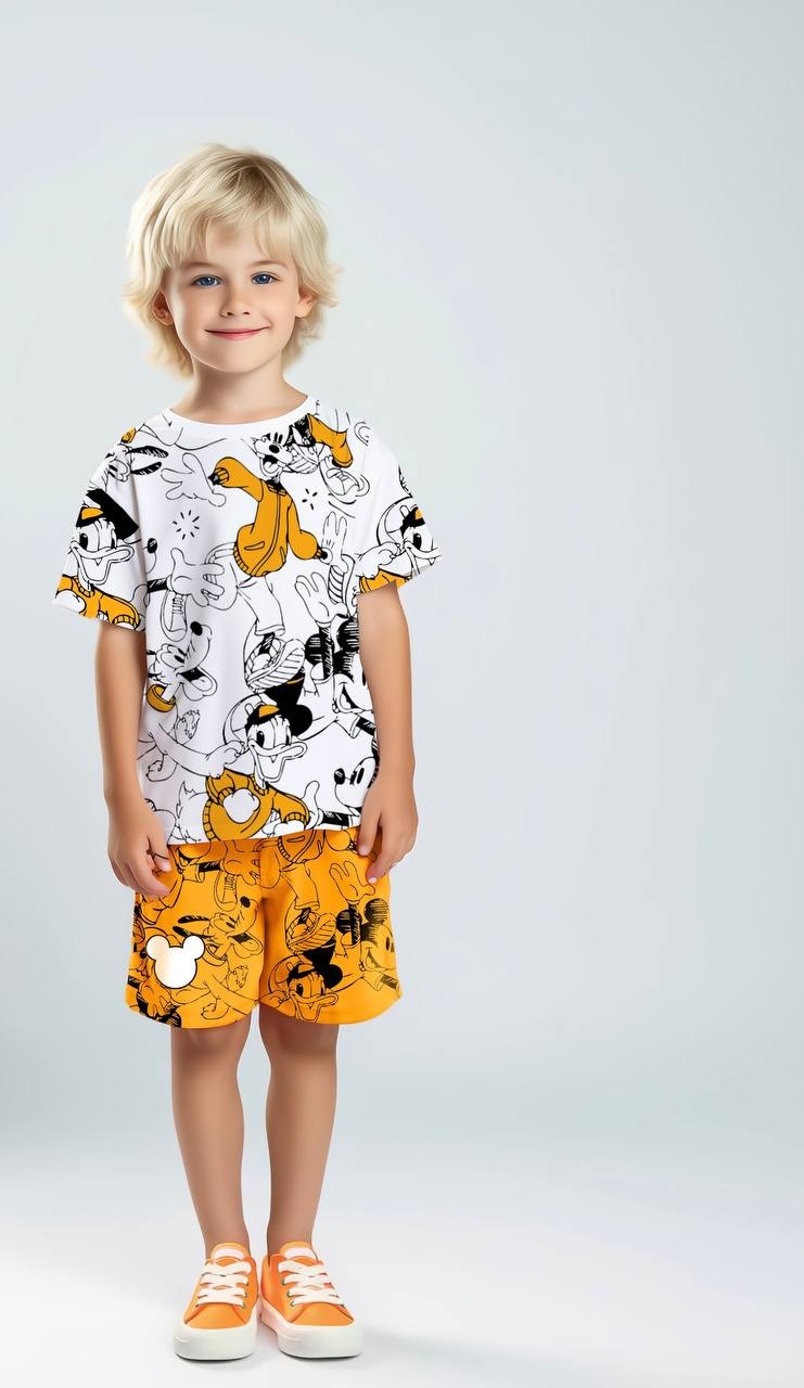 Mickey Mouse Turuncu Takım