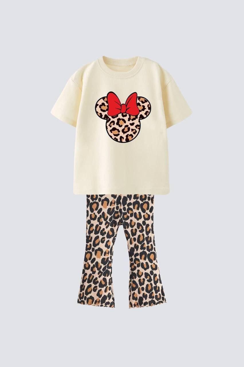 Minnie Mouse Leopar Takım