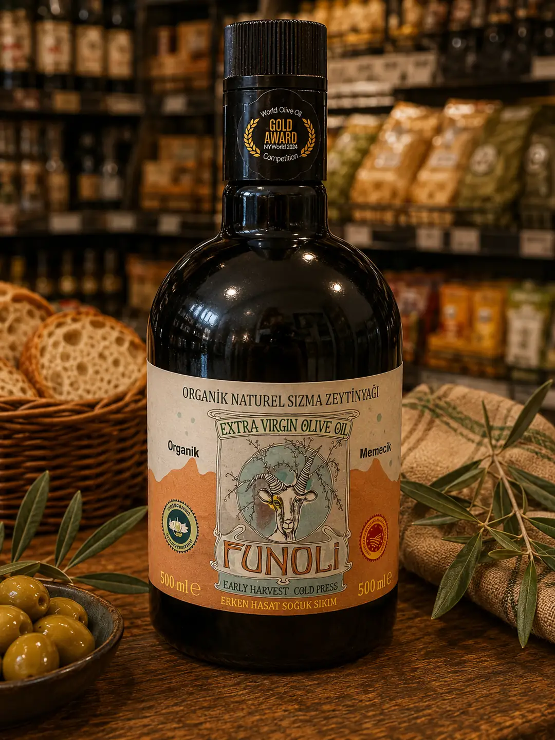 FUNN Soljam ソルジャム Funoli Organik Naturel Sızma Zeytinyağı