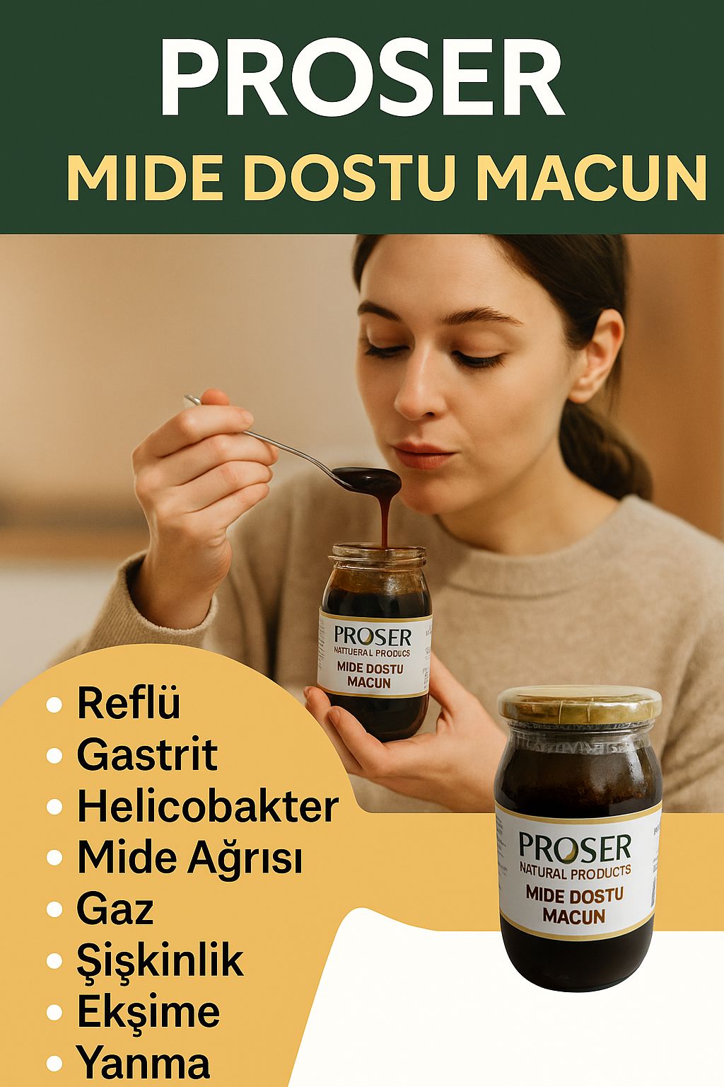 PROSER MİDE DOSTU MACUN