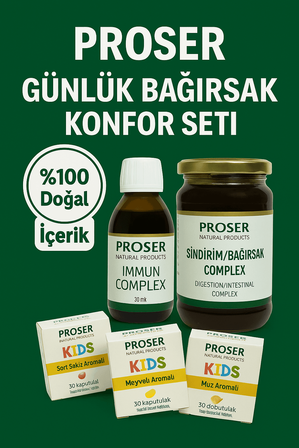 PROSER BAĞIRSAK SET