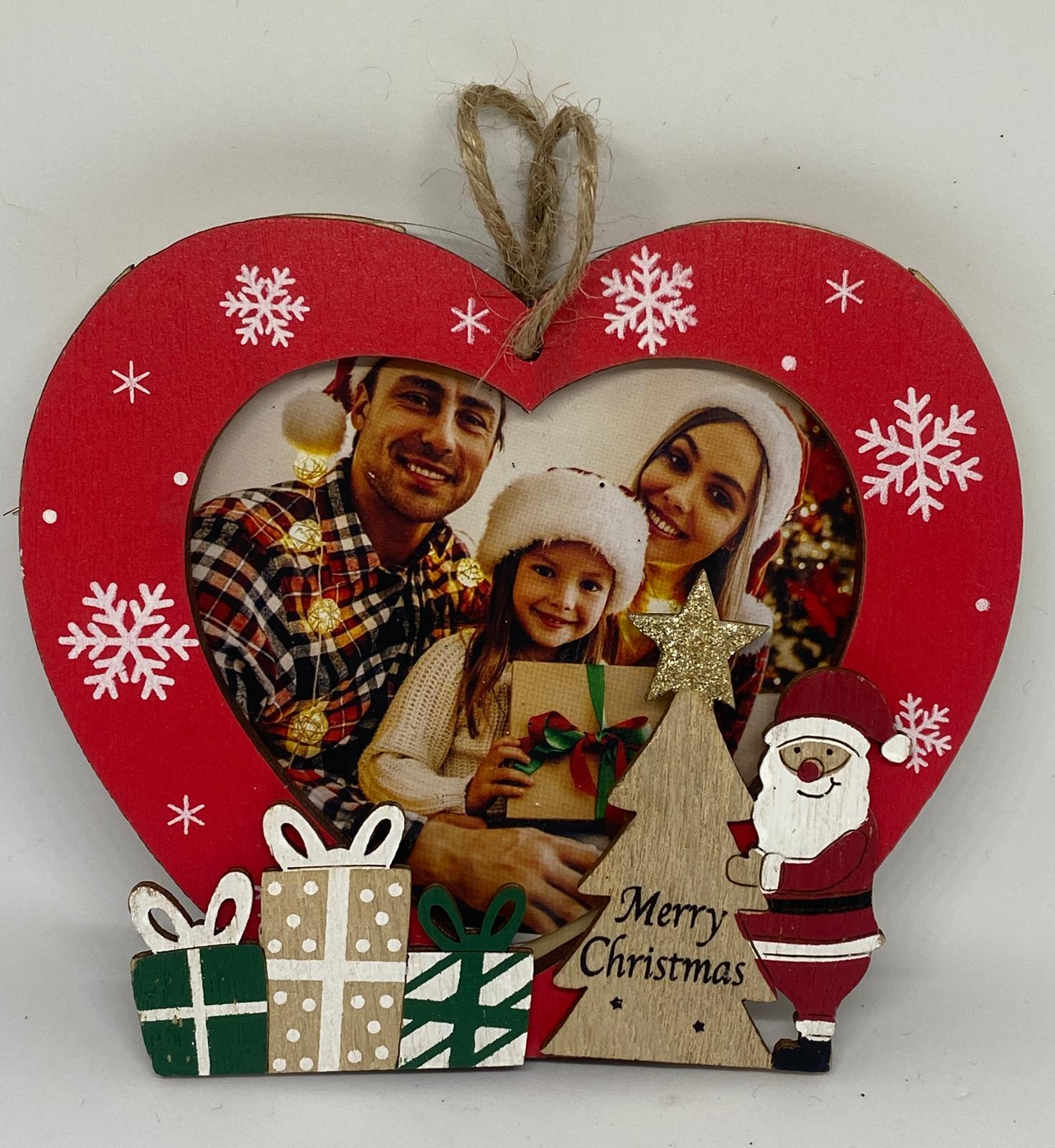 Aile Fotoğrafı Ağaç Süsü