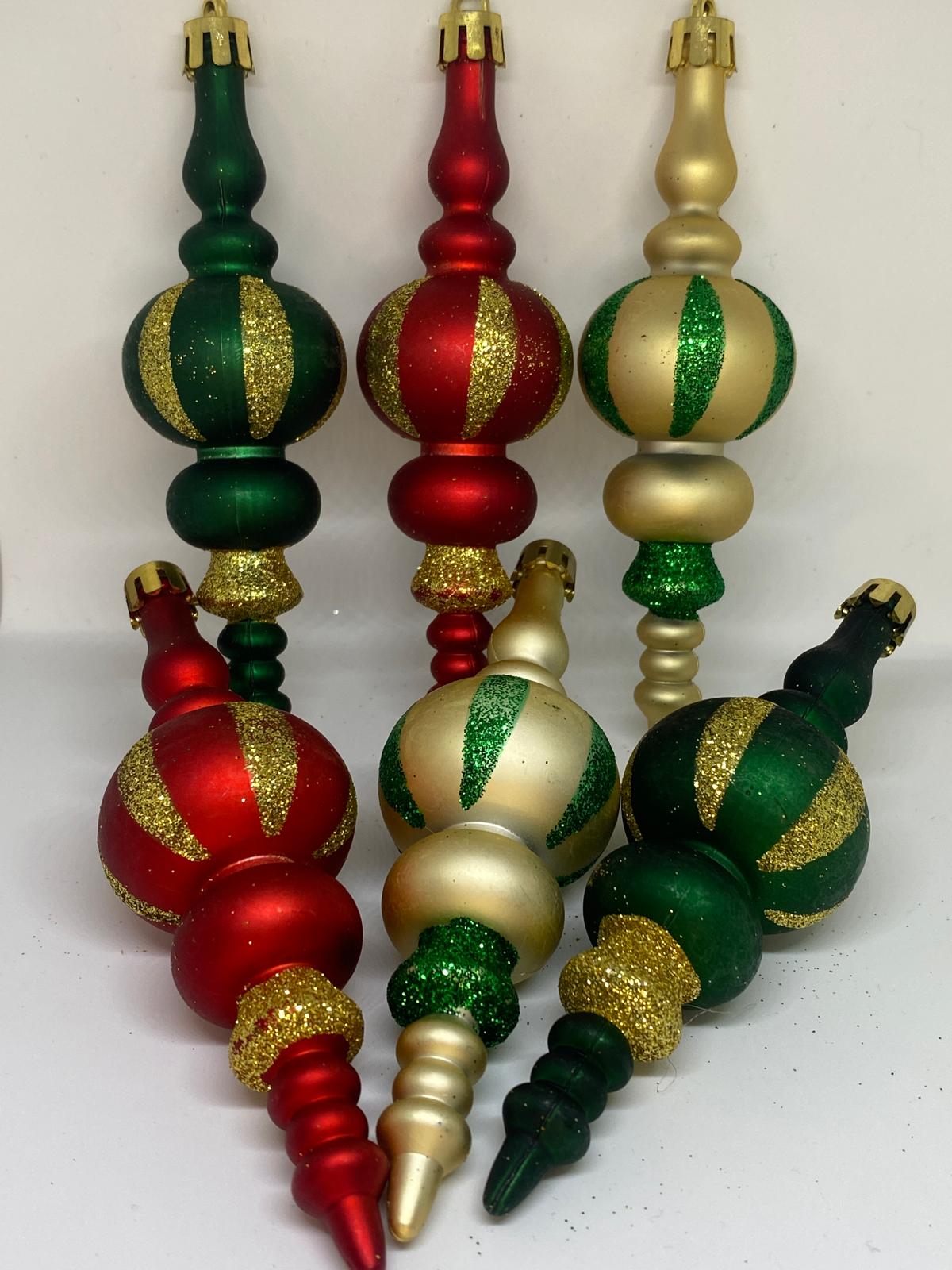 6 lı Figür Ağaç Süsü