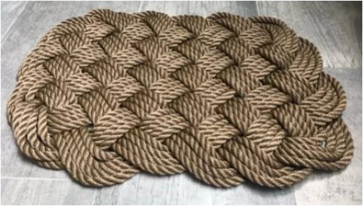 Gemi Halatından Örgü Paspas