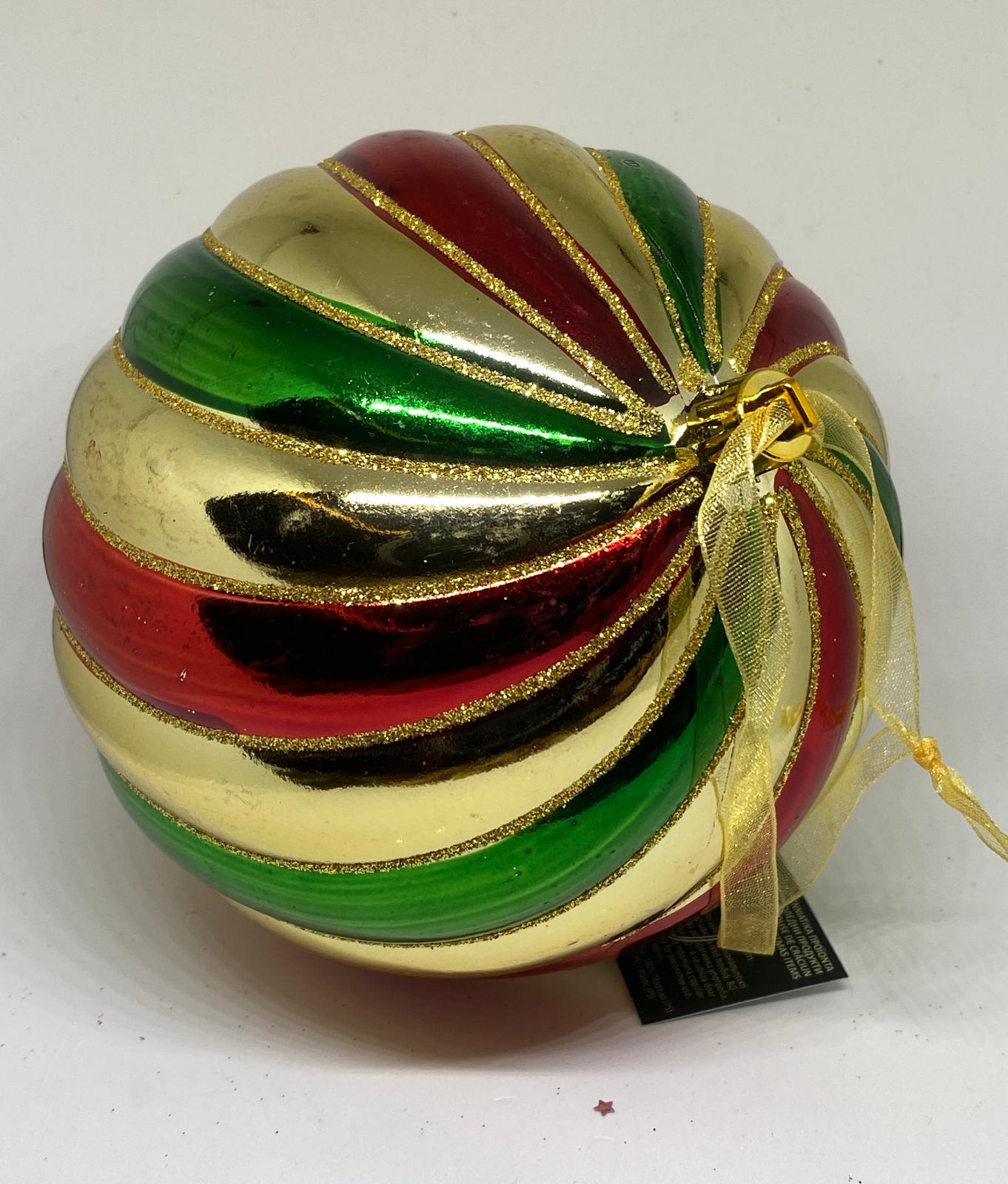 Değişik Noel Renkli Top Ağaç Süsü