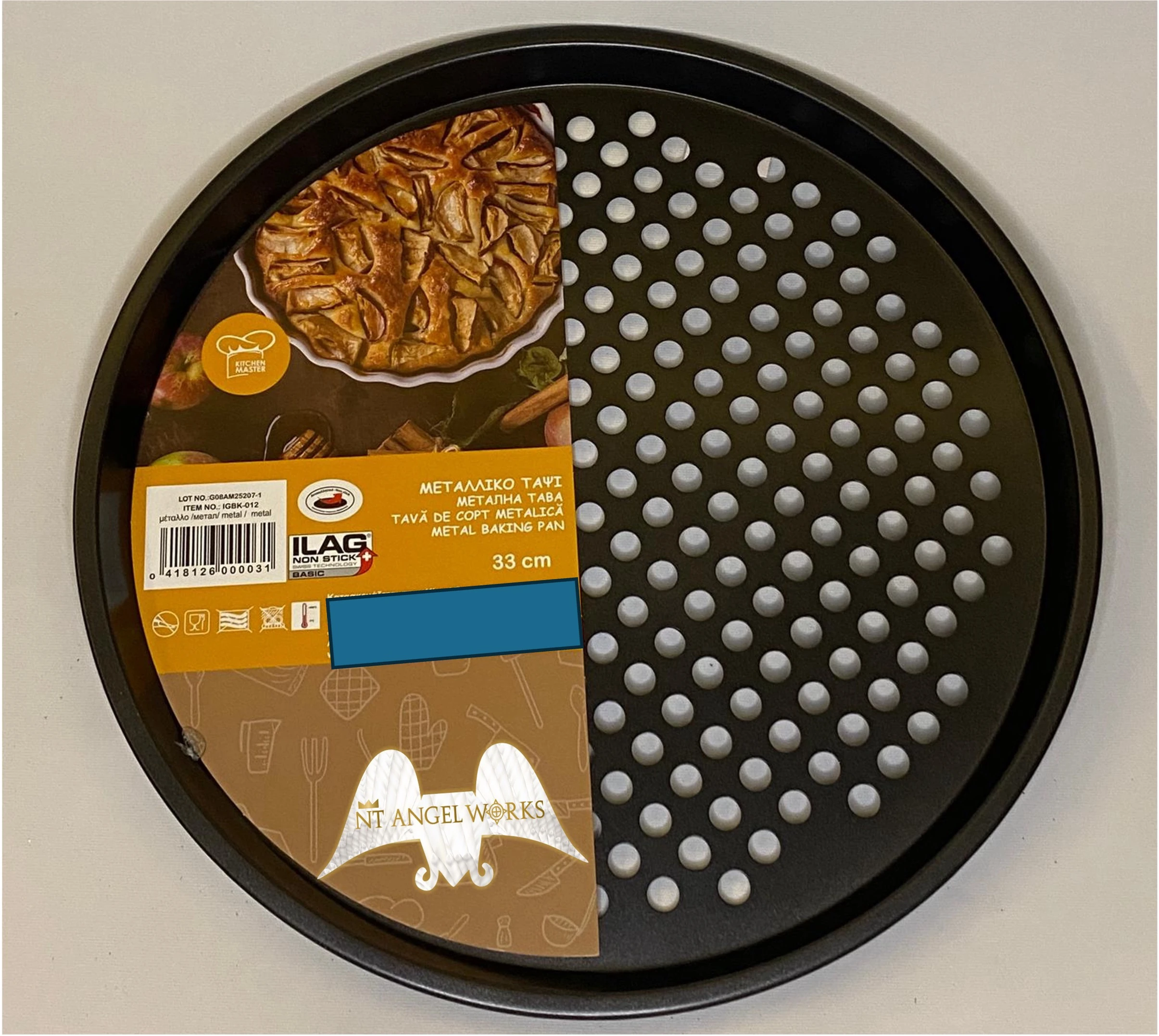 Delikli Turta - Pizza Tepsis