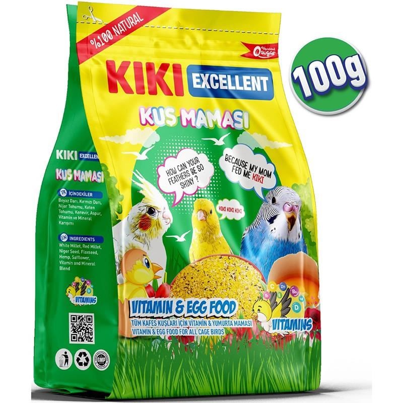 KIKI EXCELLENT KUŞ MAMASI 100GR 12ADET