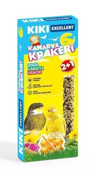 KIKI EXCELLENT KANARYA BALLI KRAKER 3X10LU
