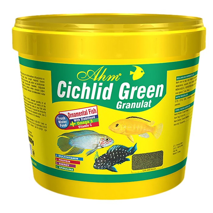 AHM CİCHLİD GREEN GRANULAT 3KG