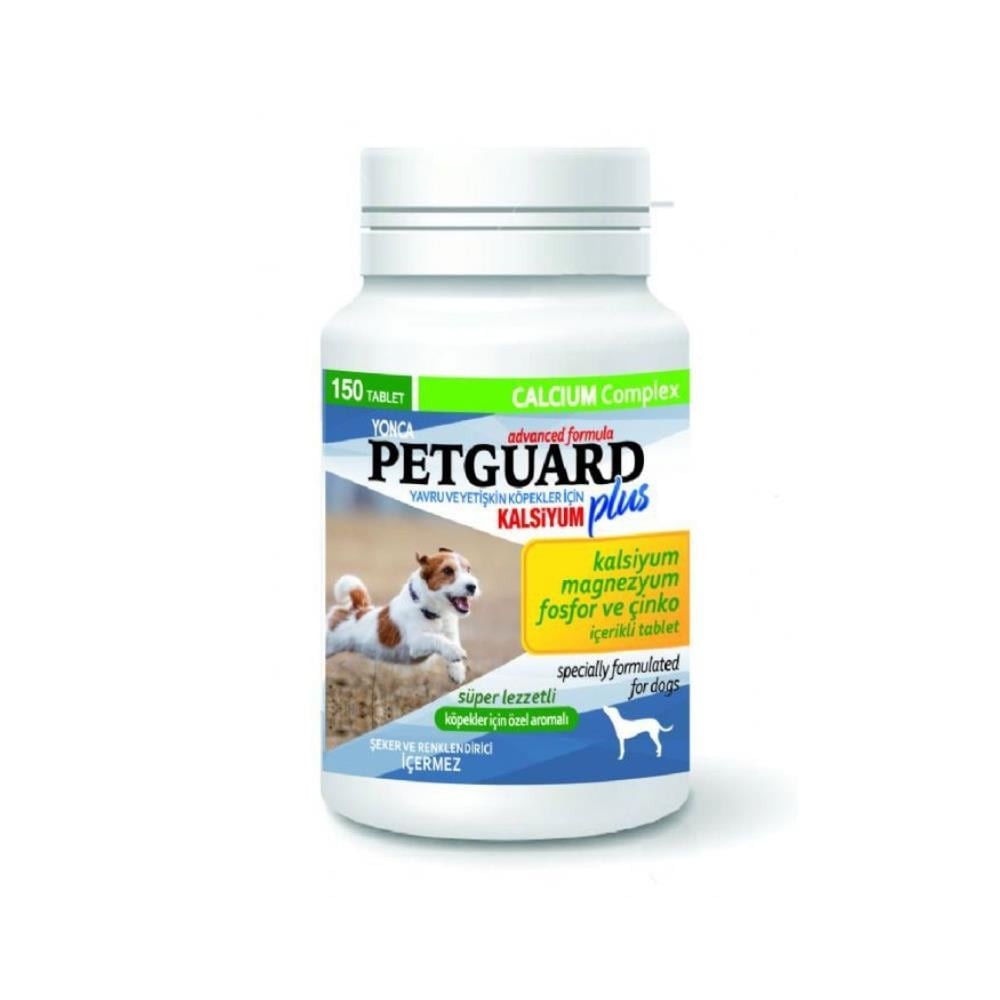 PETGUARD YAVRU YETİŞKİN KÖPEK KALSİYUM