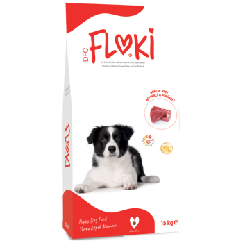 FLOKI YAVRU KÖPEK MAMASI 15 KG