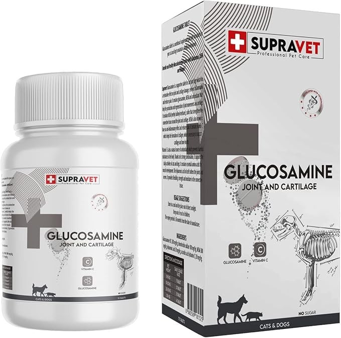 SUP008 Supravet Glucosamine Tablet + Vitamin C 75 Table