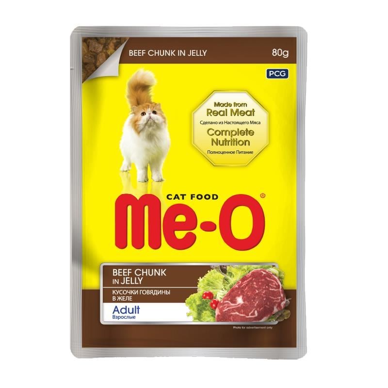 ME-O JOLE İÇİNDE DANA ETLİ POUNCH 80GR