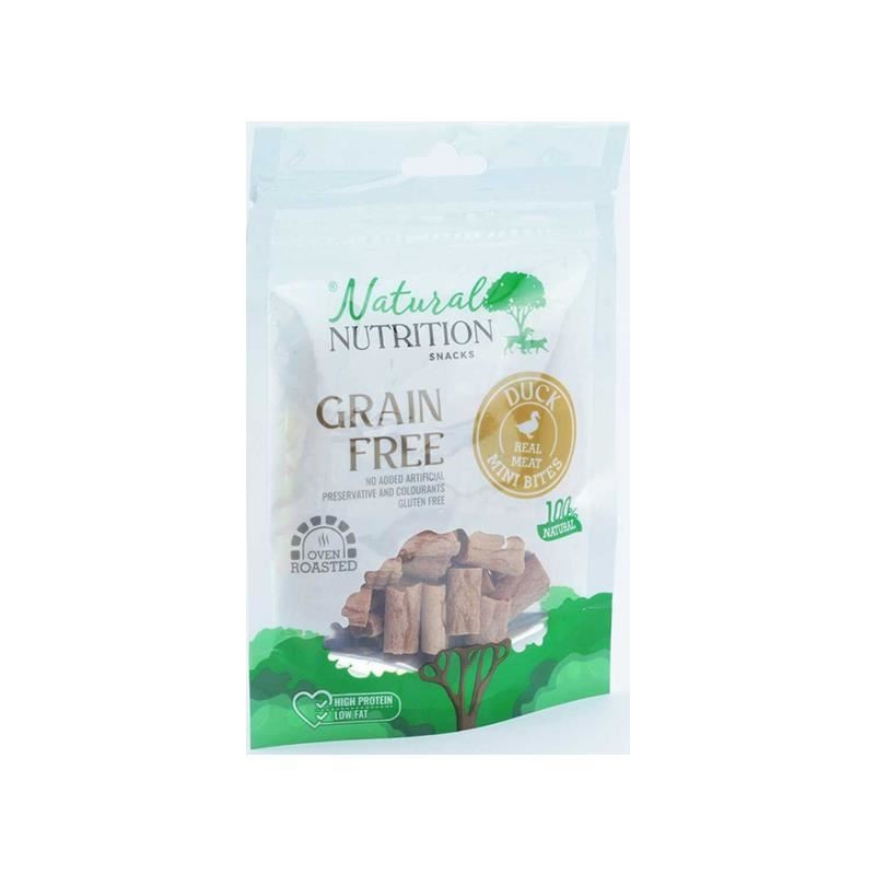 NATURAL NUTRİTİON ÖRDEK ETİ MİNİK TANELER KÖPEK ÖDÜLÜ 75GR