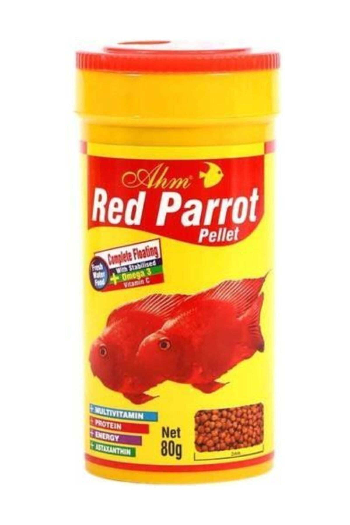 AHM RED PARROT PELLET 250 ML