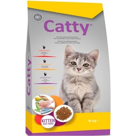 CATTY KİTTEN KEDİ MAMASI 15 KG