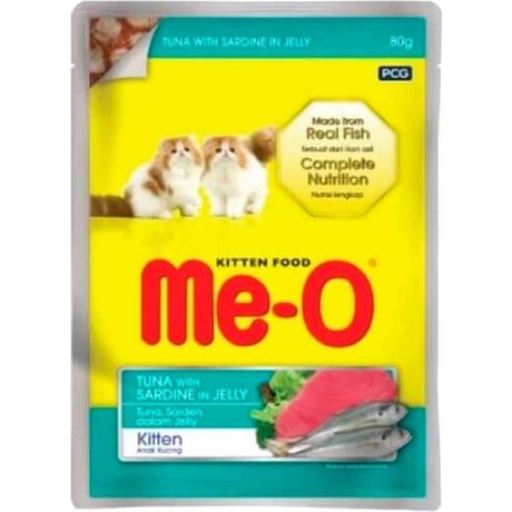 ME-O KİTTEN TON BALIK&SARDALYA KEDİ YAŞ MAMA 80GR