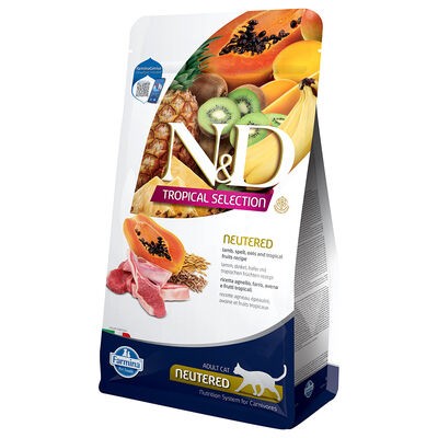 N&D CAT TROPICAL SELECTION LAMB NEUTERED 10KG